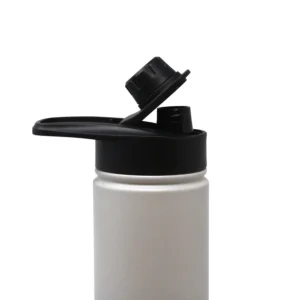 24Oz SS Bottle W/Screw Cap Lid, Gray Ombre