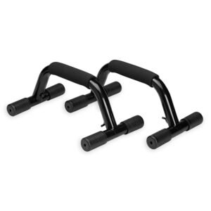 Push-up Bars, Pair, Sturdy Push-up Stands, Black