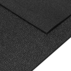 5mm Pro HD Fitness Mat, Ultra-Dense, Black